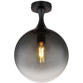 Globo Lighting plafoniera - DALTON - nero - vetro - Ø 25cm - E27