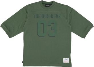 The Hundreds Blitz 3/4 Sleeve Tee - Heren - T-shirts - Groen - XL - Katoen - Tops