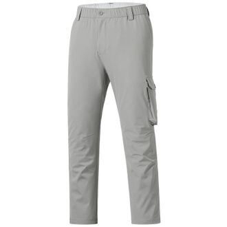 Bassdash Mens Fishing Cargo Pants Water Resistant Quick Dry Lightweight UPF 50+ for Outdoor Hiking Elastic Waist Pants FP05M