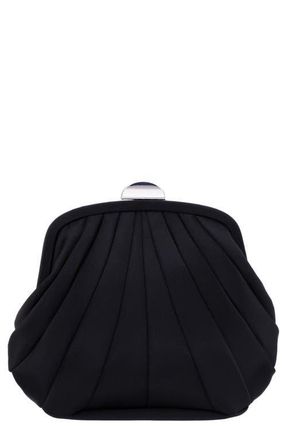 Nina Billow Art Deco Frame Clutch in Black at Nordstrom