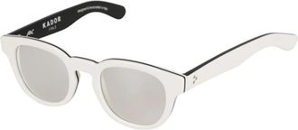 K&agrave;dor Kosmo Star Ronde Bril - unisex - Zonnebrillen - Wit - 49 MM - Accessoires