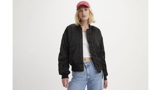 Levi's Andy Tech Jacket - Womens - XS - Black