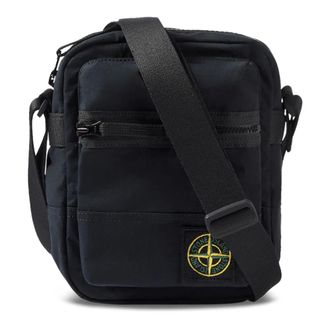 Stone Island Tassen, Heren, Zwart, ONE Size, Messenger Bag