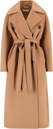 Max Mara Cappotto In Lana Vergine E Cashmere