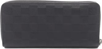 Louis Vuitton Portafoglio Damier Infini Zippy 2021 - Nero