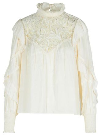 Isabel Marant Seila Beige Polyester Blouse