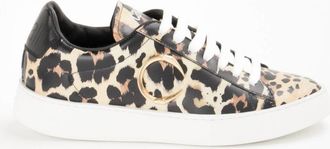Roberto Cavalli Animal Print Sneakers, Brand Size 40 ( US Size 10 )