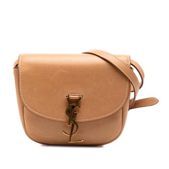 Saint Laurent Pre-owned Womens Small Leather Kaia Crossbody - Tan - One Size
