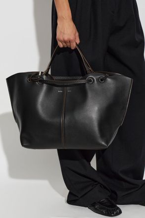 Max Mara Shopper Bag Mixed Doubles, Womens, Brown