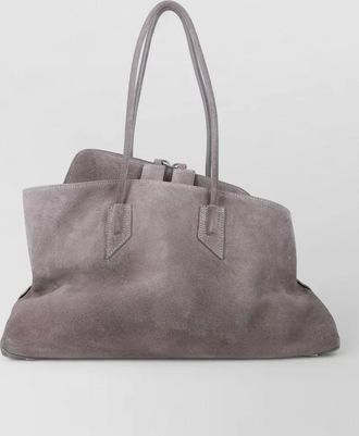 The Attico medium suede tote bag