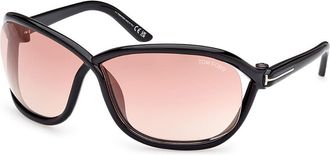 Tom Ford FT1069 FERNANDA 01Z Womens Sunglasses Black Size 68
