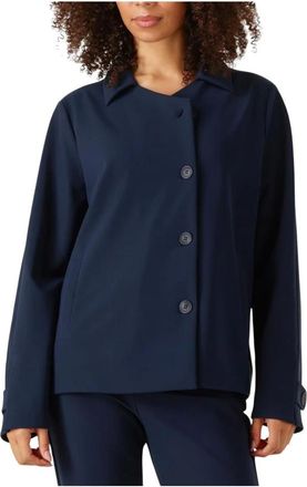 JapanTKY Japan Tky, Jassen, Dames, Blauw, S, Misato Trenchcoat