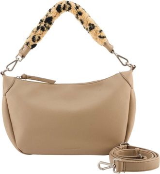 Fredsbruder FREDsBRUDER Wildly Touch Halfmoon Shoulder Bag Warm Taupe