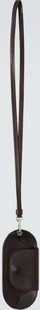 Christophe Lemaire Bell leather glasses holder