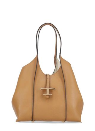 Tod's Tods Tote - Leather Shopping Bag - Gr. unisize - in Braun - für Damen