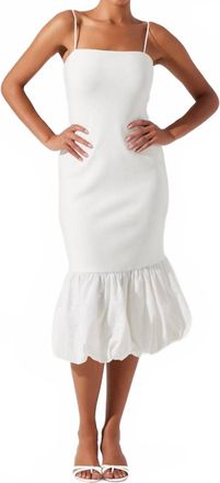 Astr Brittnea Mini Dress In White