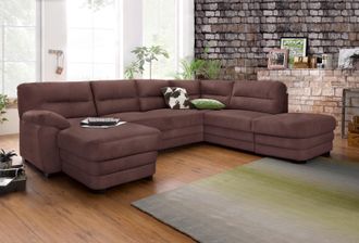 Cotta Wohnlandschaft »Royale U-Form« wahlweise mit Bettfunktion