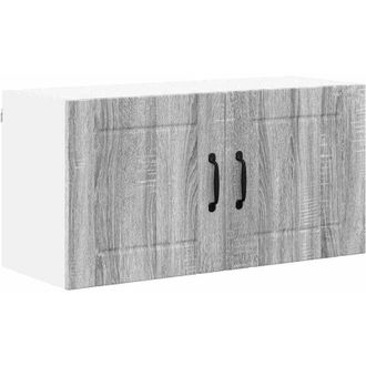 vidaXL Kitchen Cabinet Grey Sonoma 80 x 31 x 40 cm Engineered Wood vidaXL