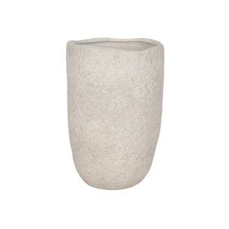 Mobili Rebecca Maceta Para Interior Rebecca Mobili Verbina 66,5x44x44 &Oacute;xido De Magnesio Blanco Moderno