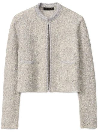 Fabiana Filippi tweed jacket - Grey