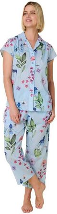 The Cats Pajamas Voile Capri Set in Deerly at Nordstrom, Size X-Large