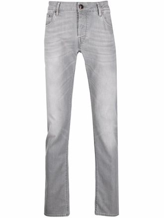 Hand Picked Orvie straight-leg jeans - Grey