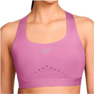 Nike Swift High-Support Lightly Lined Sport-BH f&uuml;r Damen | rosa