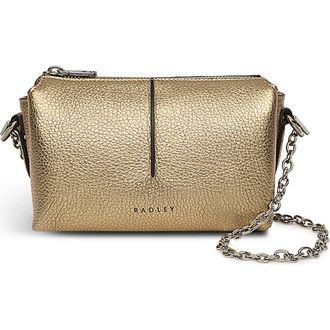 Radley London Hillgate Place Mini Crossbody Bag in Icy Gold at Nordstrom Rack