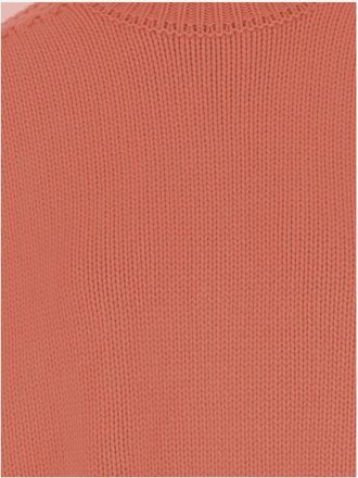 SA SU PHI Womens Cashmere Jade Sweater Orange