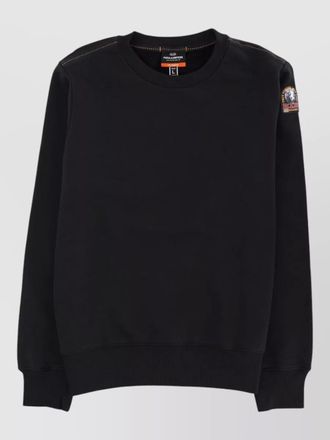 Parajumpers ribbed cuff knit sweater with hem detail