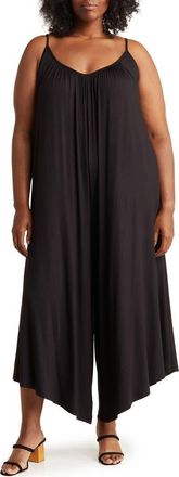 Renee C Jersey Tank Jumpsuit in Black at Nordstrom Rack, Size 1X
