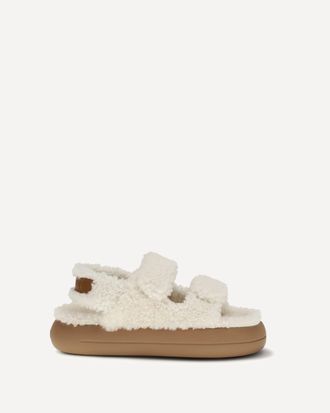 Moon Boot Sandali con pelo Woman 39