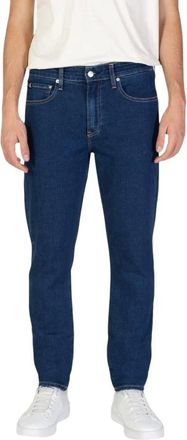 Calvin Klein Jeans Heren, Jeans, Blauw, Maat: W32 L34 Katoen