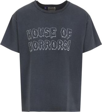 Gallery Dept. Horrors Black Cotton T-Shirt