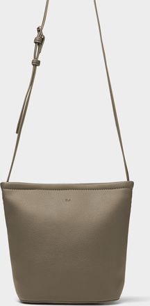Ela Womens Mia small textured bucket bag