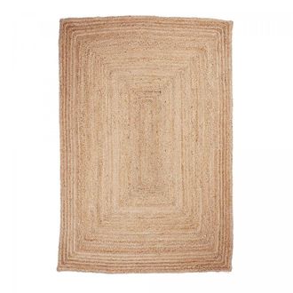 Un amour de tapis Alfombra de yute ideal tejida a mano, beige 160x230