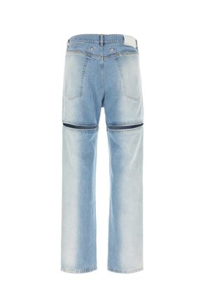 Random Identities Mens Denim Jeans Sunfade Exterior: Cotton
