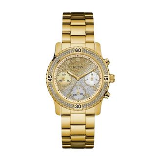 Guess Accessoires, Dames, Geel, ONE Size, Confetti Horloge