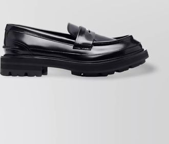 Alexander McQueen leather loafers