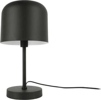 Leitmotiv Atmosphera L&aacute;mpara De Sobremesa Capa Negro Mate 39,5 Cm