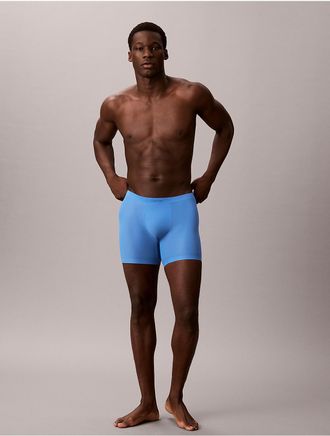 Calvin Klein Mens Invisibles Boxer Brief - Blue - XL