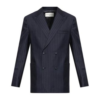 Officine Générale Hombre, Chaquetas, Azul, Talla: L