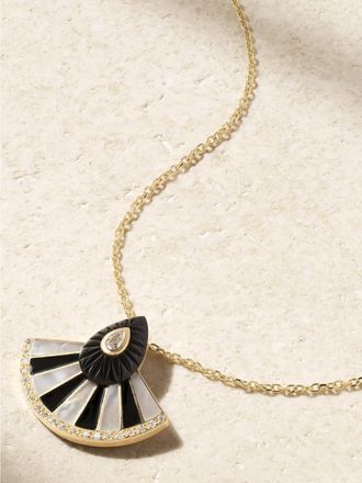 L'atelier Nawbar Collana In Oro 18 Carati Con Pietre Bond Street