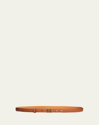 Loewe Anagram Leather Belt
