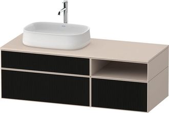 Duravit Zencha Mueble Bajo Lavabo, 1300x550mm, 2 Extra&iacute;bles, 1 - Duravit