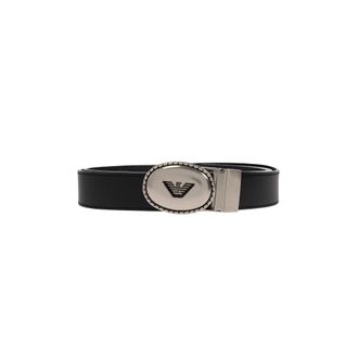 Emporio Armani Heren, Accessoires, Zwart, Maat: ONE Size Zijde