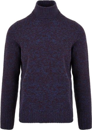 Drumohr Bordeaux Coltrui voor Heren - Heren - Coltruien - Paars - 2XL - Truien & Vesten