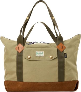 President's Adventure Water Repellent Cordura & Suede Bag - unisex - Shoppers - Beige - ONE Size - Leer - Tassen