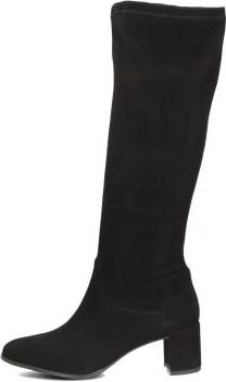 Notre-V Elegante Zwarte Hoge Laarzen - Dames - Hoge Laarzen - Zwart - 38 EU - Su&egrave;de - Schoenen