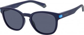 Polaroid Womens PLD-2129-S-FLL PLD 2129 S 52 FLL Sunglasses - Blue - One Size